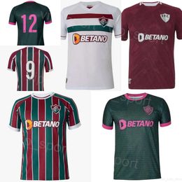 Club Fluminense Soccer 21 Jhon Arias Jersey 9 John Kennedy 38 Yony Gonzalez 2 Samuel Xavier 19 Leonardo Fernandez 14 German Cano Football Shirt Kits 23 2024 Man Team