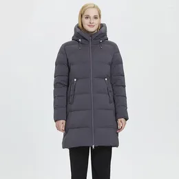 Women's Trench Coats Snowimage Mid-length Plus Fat Size Oversize 100kg Winter Padded Coat Outdoor Jacket Office -20