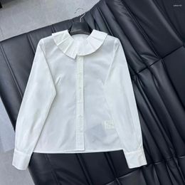 Men's Dress Shirts Autumn And Winter Wooden Ear Lace Slim Shirt Imported Cotton Material. Easy To Wrinkle