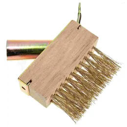 Decorative Flowers Deck Wire Weeding Brush Heavy Duty Carpet Cleaner Grout Scrubber Steel Removing