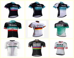 BORA team Cycling Short Sleeves jersey Short Sleeve Cycling Jersey Breathable MTB Bike Clothing Men Ropa Ciclismo Cycling B61094259137