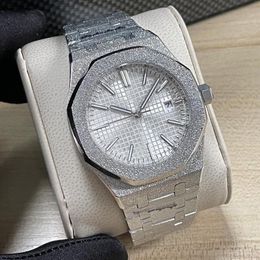 Shiny Mens Watch Automatic Mechanical Designer Watches 41mm Sapphire Luminous Business Wristwatch Montre de Luxe297t