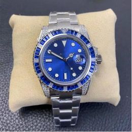 Newest products Master design men's fully automatic mechanical watch classic handmade diamond 40mm waterproof sapphire mirror