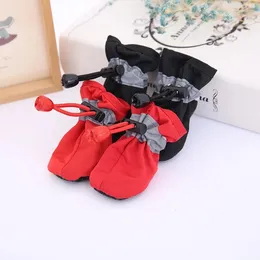 Dog Apparel Drop Pet Shoes Waterproof Anti-Slip Winter Warm Rain Boots Thick For Small Cat Puppy Chihuahua Socks