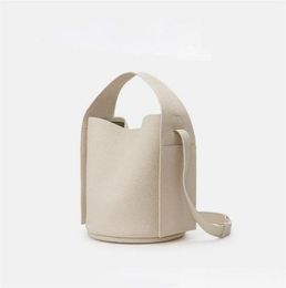 Spring/Summer Earloop Series Bucket Bag: Spacious Crossbody & Single Shoulder - Ideal for Work and Daily Use black purple green white