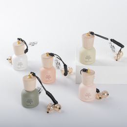 10ML Fat fat lovely wind car essential oil Car pendant Empty bottle bottle body/wood cap can be carved with radium