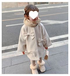 Jackets Girls Coat Winter Thickened Autumn Children Foreign Cotton-wool Overcoat Windbreaker Cotton-padded Clothes