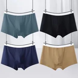 Underpants 12 Pcs Male Boxer Briefs Men's Boxers Cotton Panties Sexy U Convex Plus Size Men Underwear