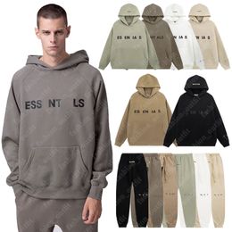 2024 Moda Hoodies Sis 1977 ESS HOODIE MENS WOMENS Pullover Hip Hop Trailsuit Büyük boy sweatshirt pantolon Set Sıraslı Lady Jumper Street Giyim Sokak Giyim Hoody S-XL