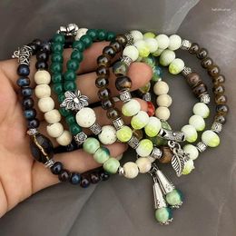 Strand Girl Handmade Ceramic Beads Bracelets DIY Artware Retro Bracelet Jewelery Wholesale Femme