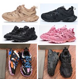 men women designer sneakers shoes running shoes platform casual out of office sneaker Skate Sneakers triple black white Pink blue orange women shoes leather mens