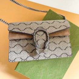 Ophidia Mini-Tragetasche für Damen und Herren, Designer-Tasche, hochwertige Geldbörse, Luxurys-Handtasche, Canvas-Kette, Umhängetasche, niedrigster Preis, Umhängetasche, Sling-Clutch, modische Damen-Umhängetasche