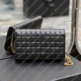 Ladies Designer Bags LAMBSKIN Chain Bag Shoulder Bag Crossbody Totes Handbag TOP Mirror Quality 743364 Purse