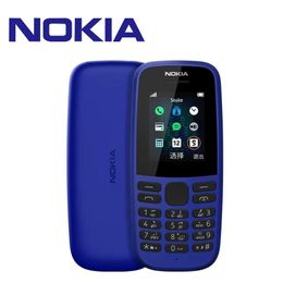 Original Refurbished Cell Phones Nokia 105 GSM 2G For chridlen Old People Nostalgia Gift Dual SIM phone