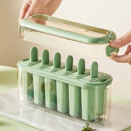 Baking Moulds Plastic Ice Cream Popsicle Mold DIY Machine Homemade Children's Cube Tray Kitchen Tools