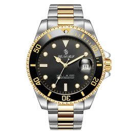 Wristwatches Men Watches Automatic Black Watch Stainless Steel Waterproof Business Sport Mechanical Wristwatch Sub Mariner199Y