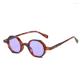 Sunglasses Personality Small Frame Student Art Dazzling Multi-color Wholesale Polygon