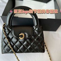 Chanells Appearance CC Channelbags Bag Versatile New Handmade 23k Handbag High Sweet Chain Single Shoulder Crossbody Bag