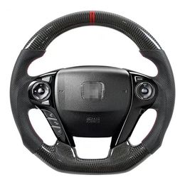 100% Carbon Fibre Car Steering Wheel Fit for Honda Accord