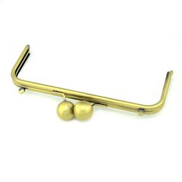 Bag Parts Accessories KISSDIY 5PCS 25CM No Hole Women DIY Bag Making Purse Frame Metal kiss clip Clasp Accessory 231214