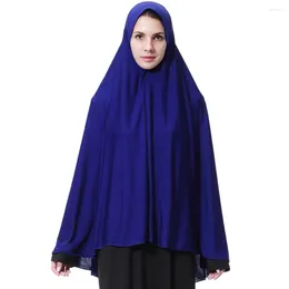 Ethnic Clothing Overhead Khimar Islam Prayer Hijab Women Muslim Full Cover Scarf Ramadan Eid Hooded Niqab Nikab Headscarf Garment Amira