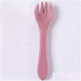 Spoons Reusable Sile Heat Resistant Fashion Design Cooking Utensi Mixing Color 122137 Drop Delivery Home Garden Kitchen Dining Bar Fl Dhvh3