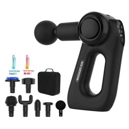 Full Body Massager Cold and massage gun deep tissue perception muscle massager gun body massage relaxation fitness muscle pain relief 231214