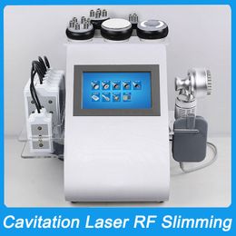 40k Ultrasonic liposuction Cavitation Laser Vacuum RF Skin Care Salon Spa Slimming Machine Body EMS Cold Hammer 7 Color Light Therapy Facial Rejuvenation Shaping