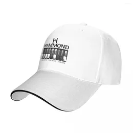 Ball Caps Hammond Organ Logo Baseball Cap Graphics Classic Trendy Hip Hop Hats Summer Men Kpop Print