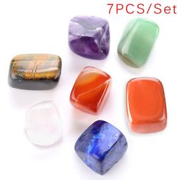 7 Chakra Crystal Healing Tumbled Stones Set Crystals Mixed Natural Raw Rough Stones for Tumbling208p