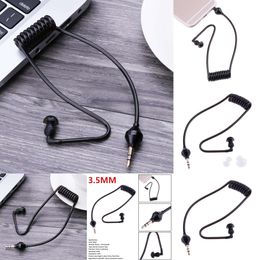 3.5mm Walkie Talkie Earpiece Headset Multifunctional Earpiece Headset Anti-radiation Accessories 4 Generation Monaural