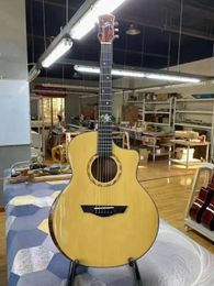 41 inch D barrel with missing corners and glossy surface, 6-string guitar factory direct sales, free delivery