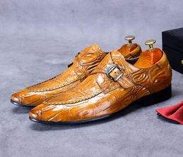 Factory Custom Made Mens Oxford Shoes Genuine Cow Leather Exquisite Hand Stitching Luxur Sapato Social Formal Wear Man Wedding