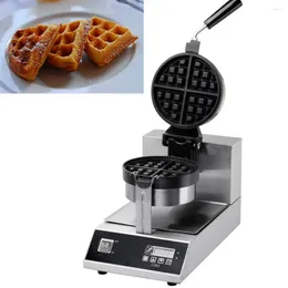 Bread Makers Electric 220v Digital Type Rotaing Belgium Waffle Baker Machine