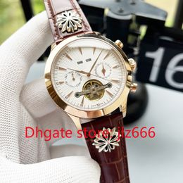 Men's watch mechanical watch luxury design PP fully automatic mechanical movement waterproof tourbillon sapphire mirror surface,ss