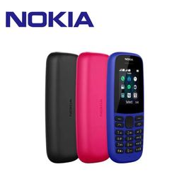 Original Refurbished Cell Phones Nokia 105 GSM 2G For chridlen Old People Nostalgia Gift Mobile phone