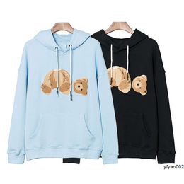 Mens Designer Hoodies for Women Man Angel Teddy Bear Woman Sweatshirt Long Sleeve Casual Pullover Black Oversized Sweaters Cotton Streetwear Fashion Jumper