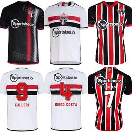 Men 23-24 Soccer Sao Paulo 32 Marcos Paulo Jersey Club Team 15 Michel Araujo 27 Wellington Rato 9 Jonathan Calleri 29 Pablo Maia Football Shirt Kits Custom Name Number