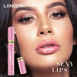 LANBENA Lip Care Serum Plumper Repairing Reduce Mask Fine Lines Increase Moisturizing Elasticity Fuller & Hydrated 4ML/0.15 FL OZ