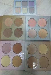 Make up Bronzers Highlighter makeup 4 colors eyeshadow Face Powder Blusher Palette eye shadow7573973