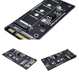 New Laptop Adapters Chargers Add on Card NGFF M.2 Adapter M2 SATA3 Raiser M.2 To SATA Adapter SSD M2 To SATA Expansion Card B Key Suppor 30/42/60/80mm