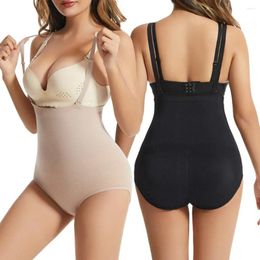 Women's Shapers Shapewear Bodysuit For Women High Wasit Tummy Control BuLifter Panties With Pads Sexy Slimming Shaper Seamless Brief