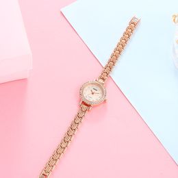 Women's high-quality delicate temperament small dial fritillaria surface casual simple fashion waterproof quartz watch