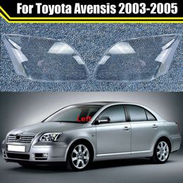 Headlamp Caps for Toyota Avensis 2003 2004 2005 Car Headlight Lens Cover Transparent Lampshade Lampcover Head Lamp Light Shell