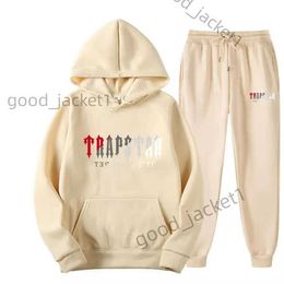 Men's designer trapstar Hoodies Sweatshirts Mens trapstar tracksuit Basketball Football Rugby Two-piece with Womens Long Sleeve trapstar jacket Trousers 4 EHET