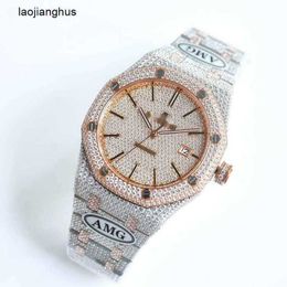 Audemar Pigue Watch AP Diamond Watches Designer Full Ap Auto Wristwatch Ynvi High Quality Mechanical Movement Uhr Bust Down Montre Iced Out Royal Reloj rj