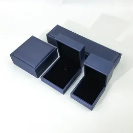Pendants Butterflykiss Leather With Convex Edge Plush Jewellery Storage Box Portable Packaging European-Style Exquisite Set