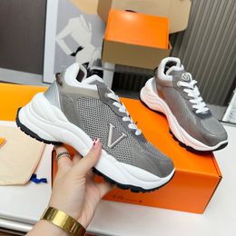 Fashion Top Designer Shoes real leather Handmade Canvas Multicolor Gradient Technical sneakers man women famous shoe Trainers by brand w470 006