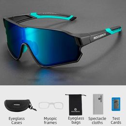 Ski Goggles ROCKBROS Cycling Glasses UV400 Outdoor Sport Sunglasses Ultra light Unisex Bicycle Eyewear MTB Road Bike Polarised Glassses 231215