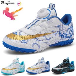 Athletic Outdoor Soccer Shoes Kids Boy Brand Professional Indoor Football Boots Children Lightweight Outdoor Futsal Sneakers Size 30-39# 231215